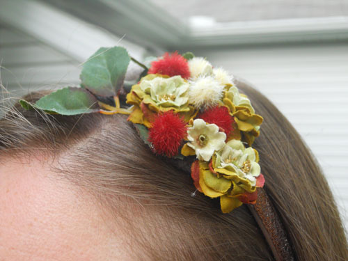 Flowers & Berries Headband Flowers & Berries Headband